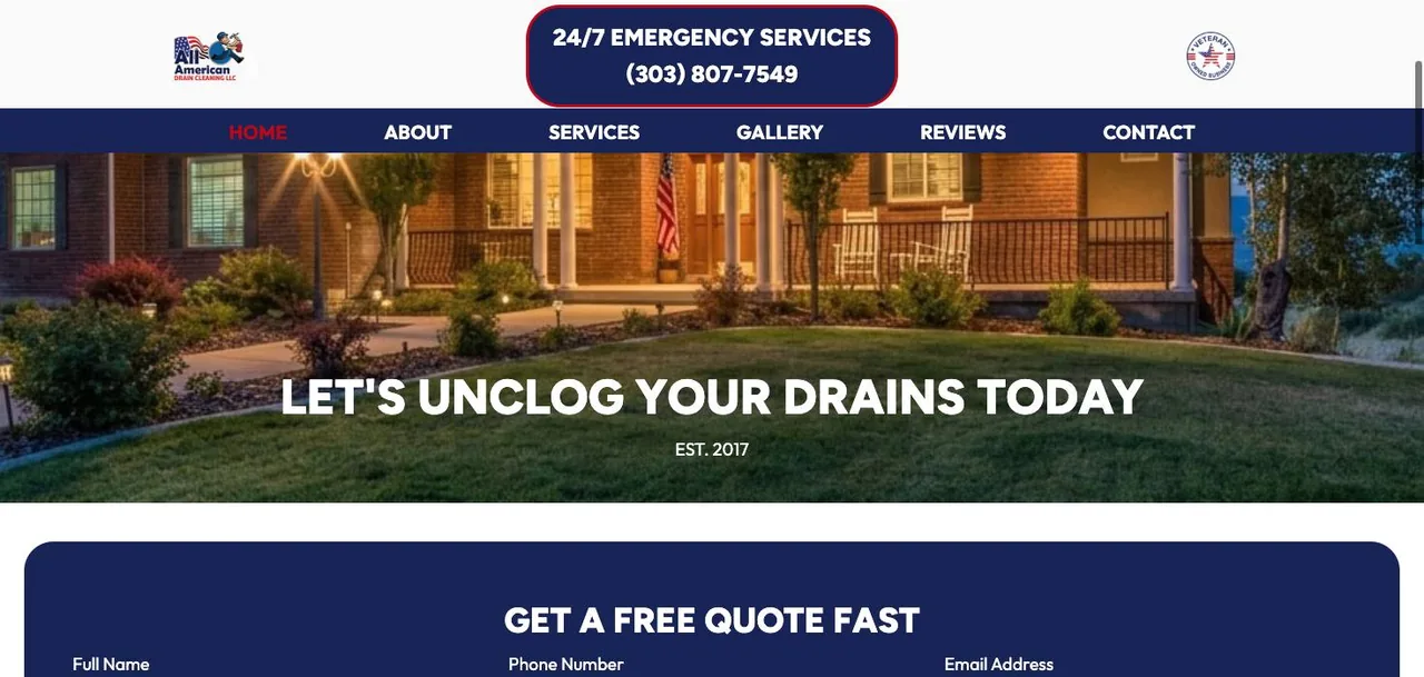 All American Drains LLC cover