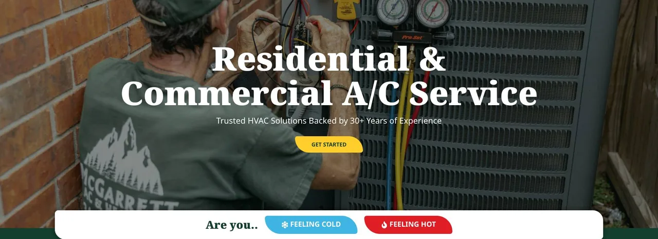 McGarrett A/C & Heating cover