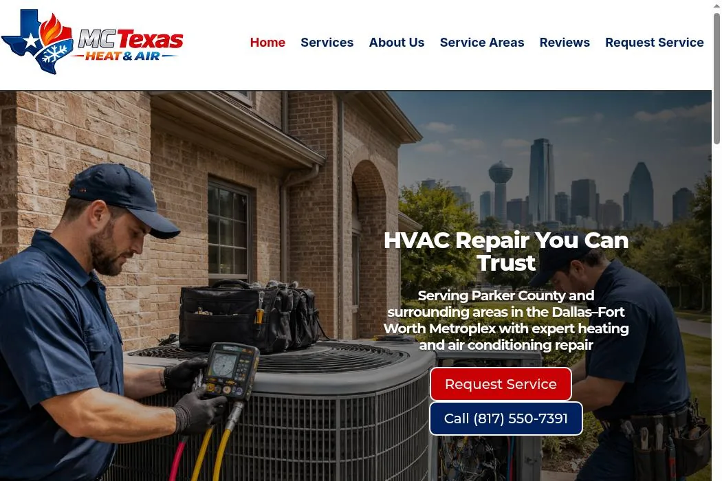 MC Texas Heat & Air cover