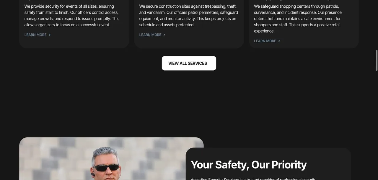 Assertive Security Services cover