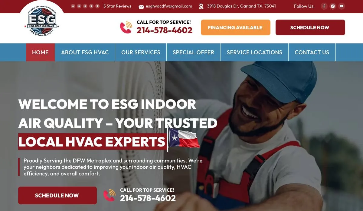 ESG HVAC cover