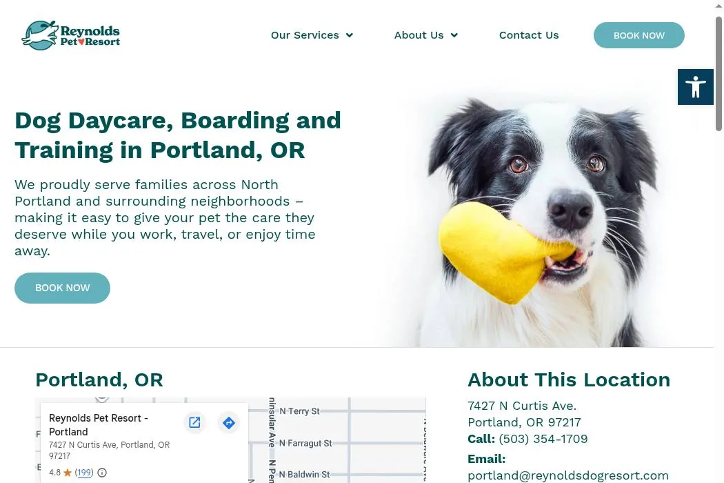 Reynolds Dog Resort & Training Center cover