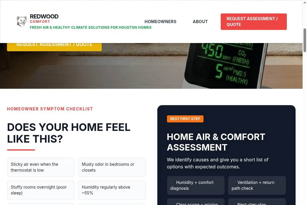 Redwood Comfort cover