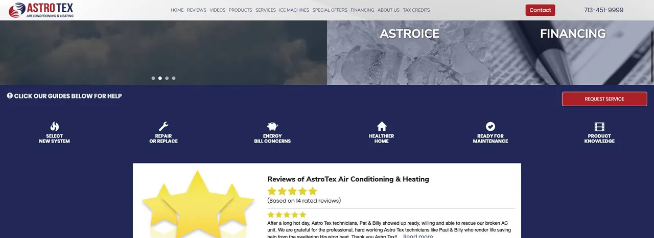 AstroTex Air Conditioning & Heating cover