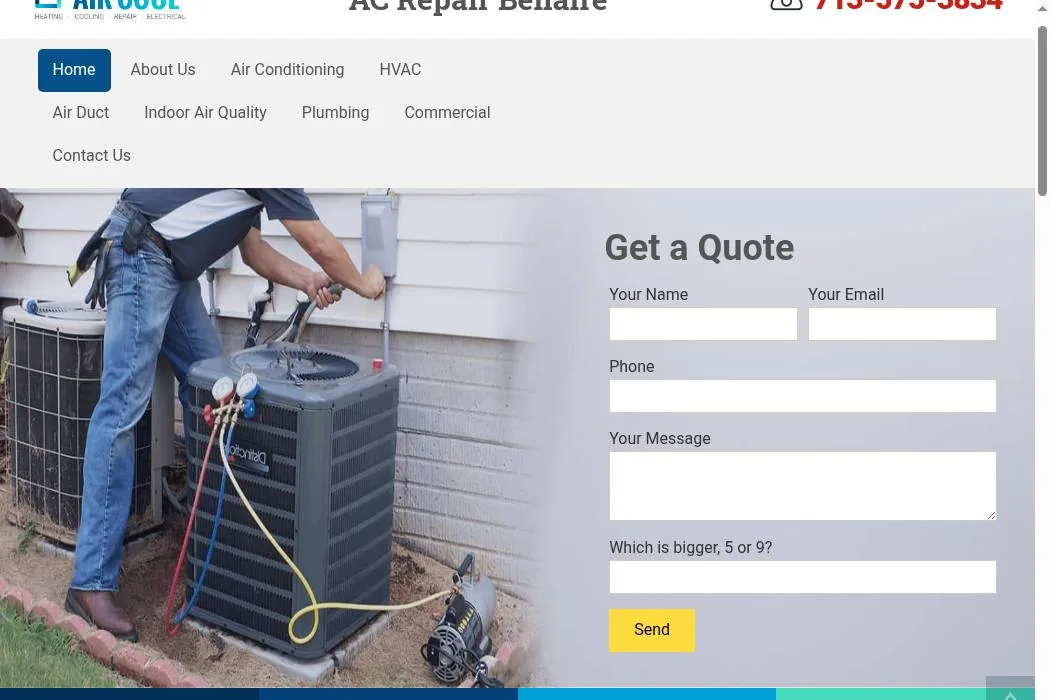 AC Repair Bellaire cover