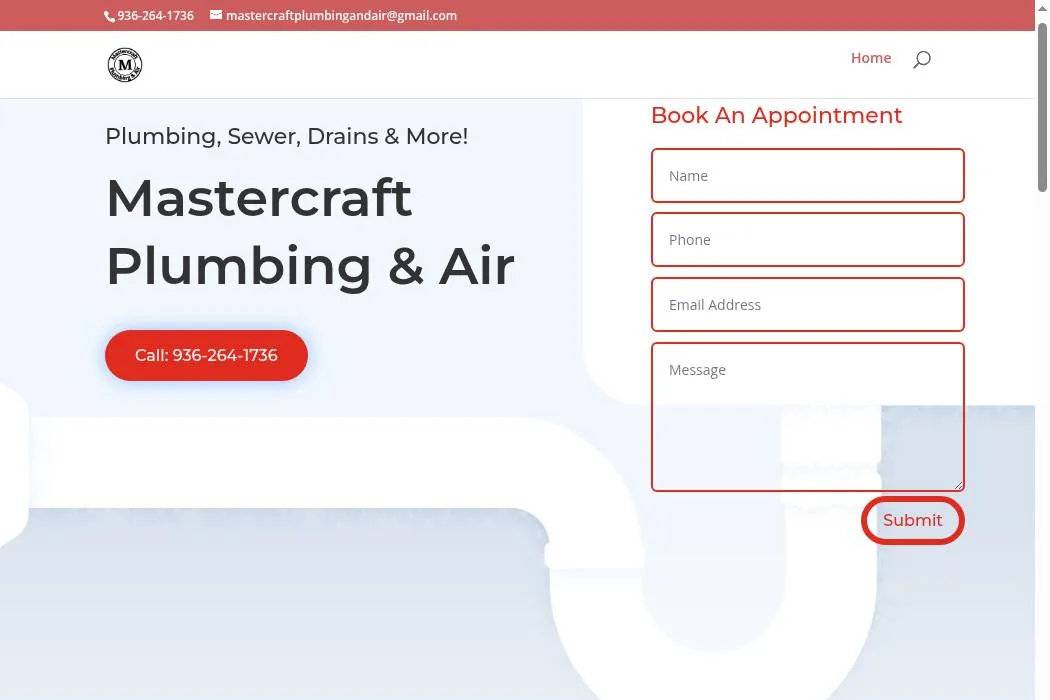 Mastercraft Plumbing & Air cover