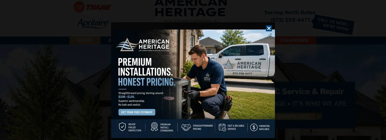 American Heritage Air cover