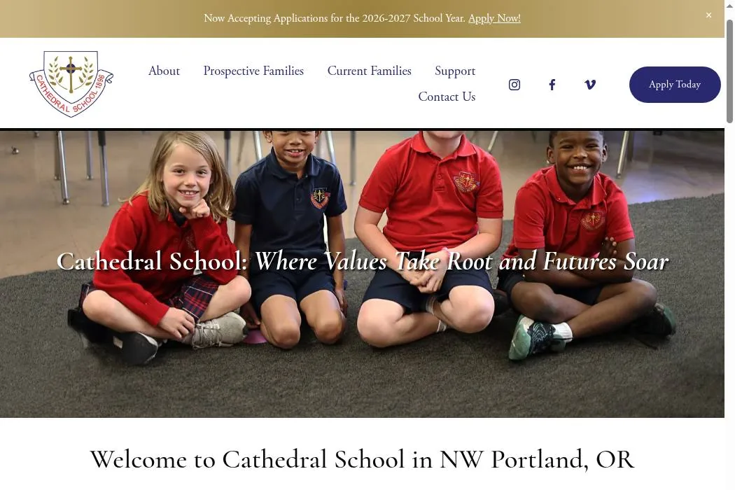 Cathedral School cover