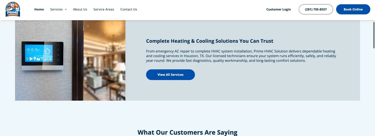 Prime HVAC Solution cover