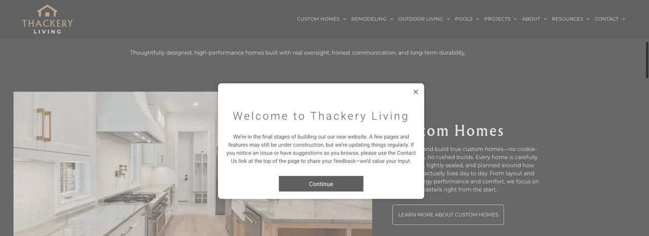 Thackery Living cover