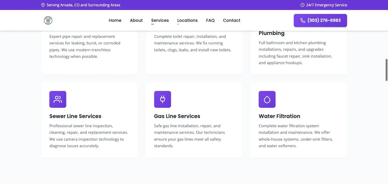 Pro Plumbing Arvada cover