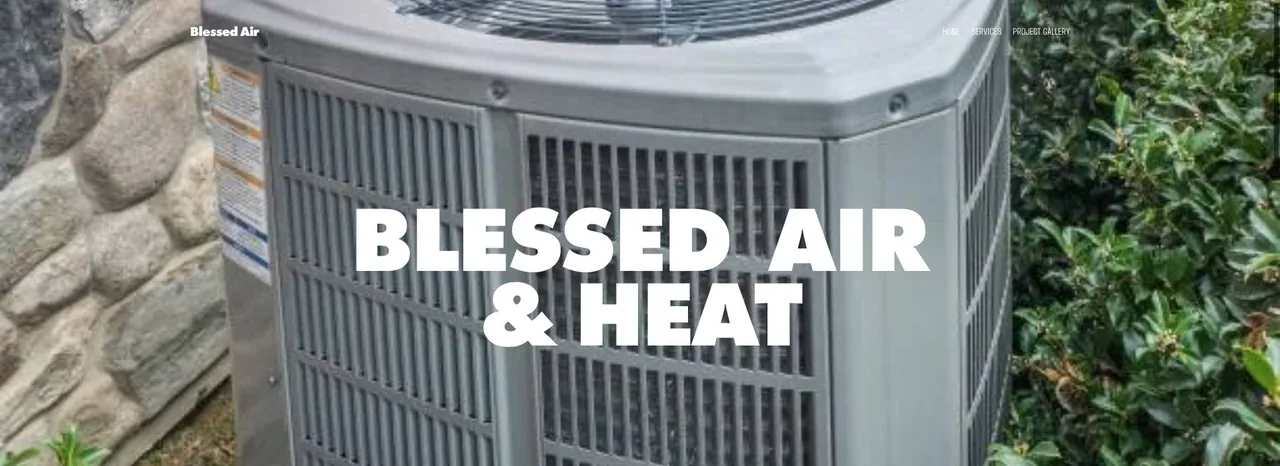 BLESSED AIR & HEAT cover