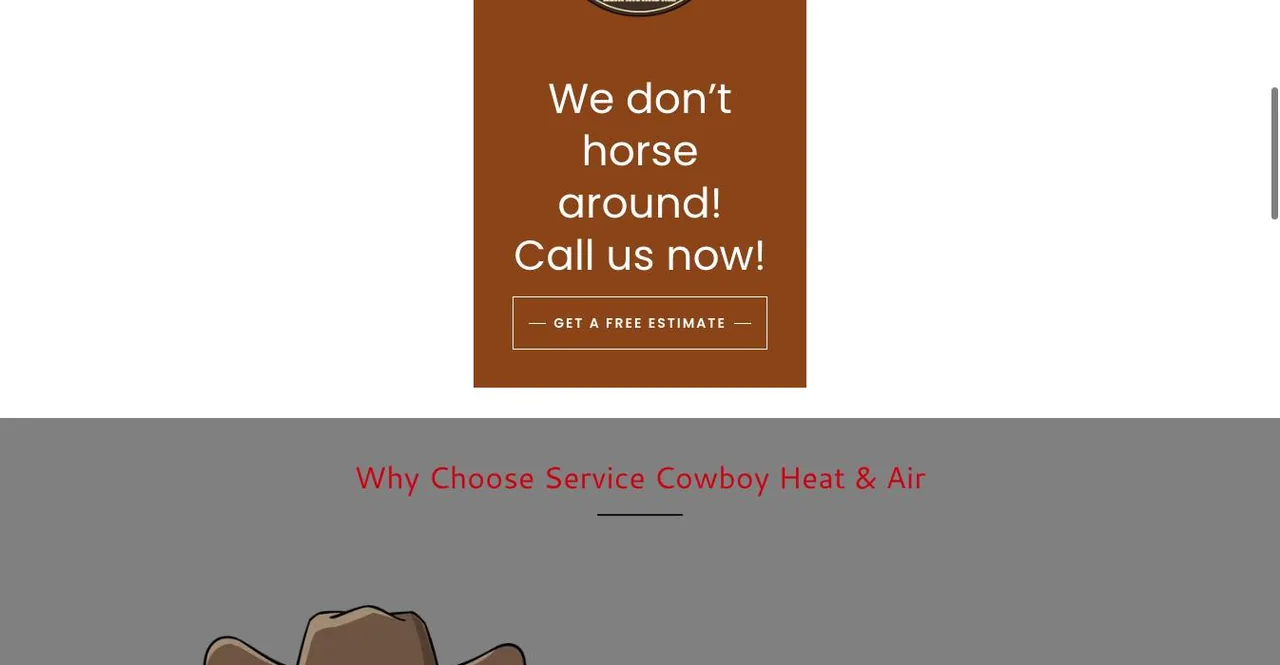 Service Cowboy Heating and Air cover