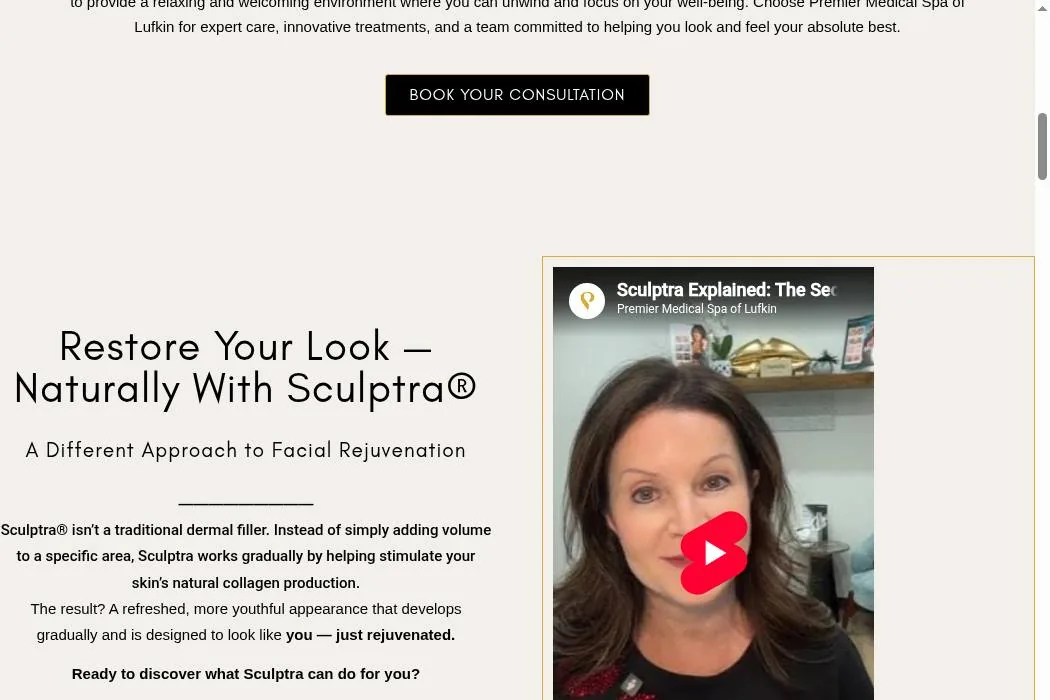 Premier Medical Spa of Lufkin cover