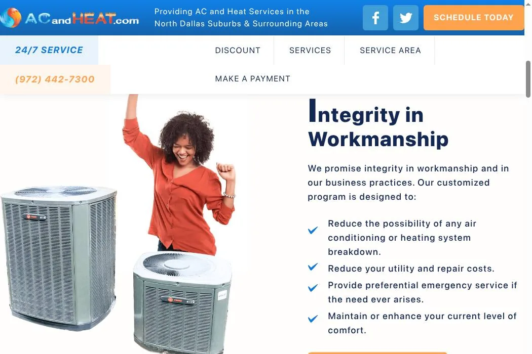 AC and Heat LLC cover
