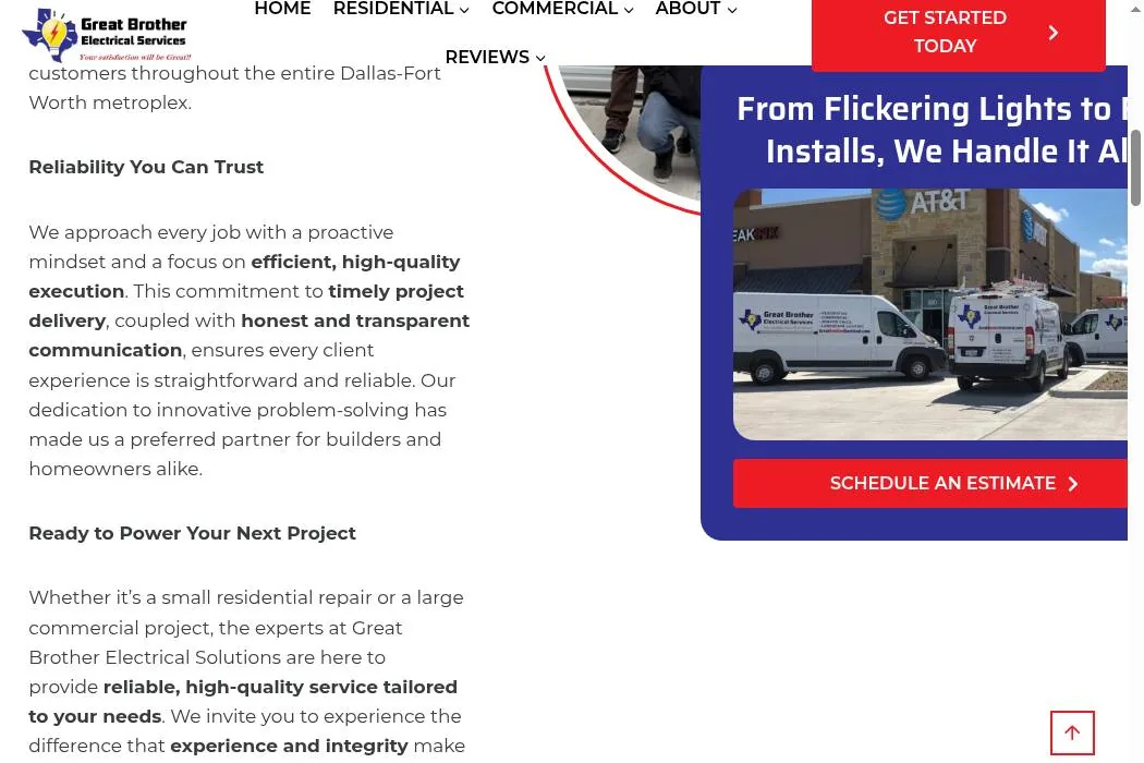 Great Brother Electrical Solutions cover