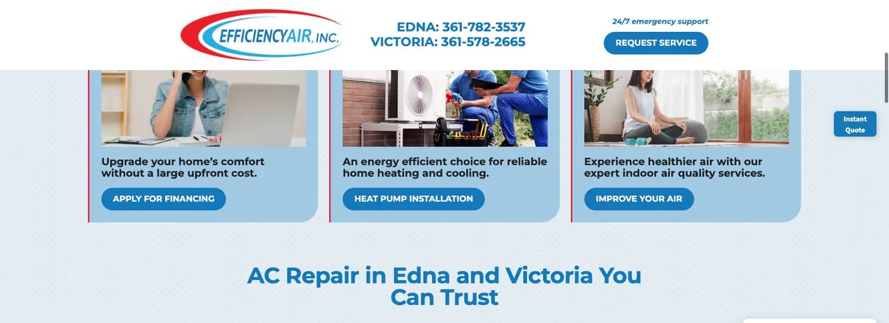 Efficiency Air, Inc cover