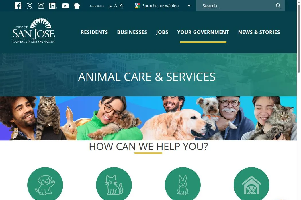 San José Animal Care Center cover