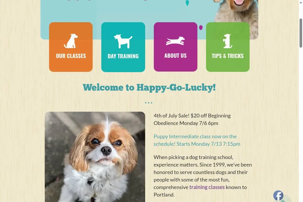 Happy‑Go‑Lucky Dog Training cover