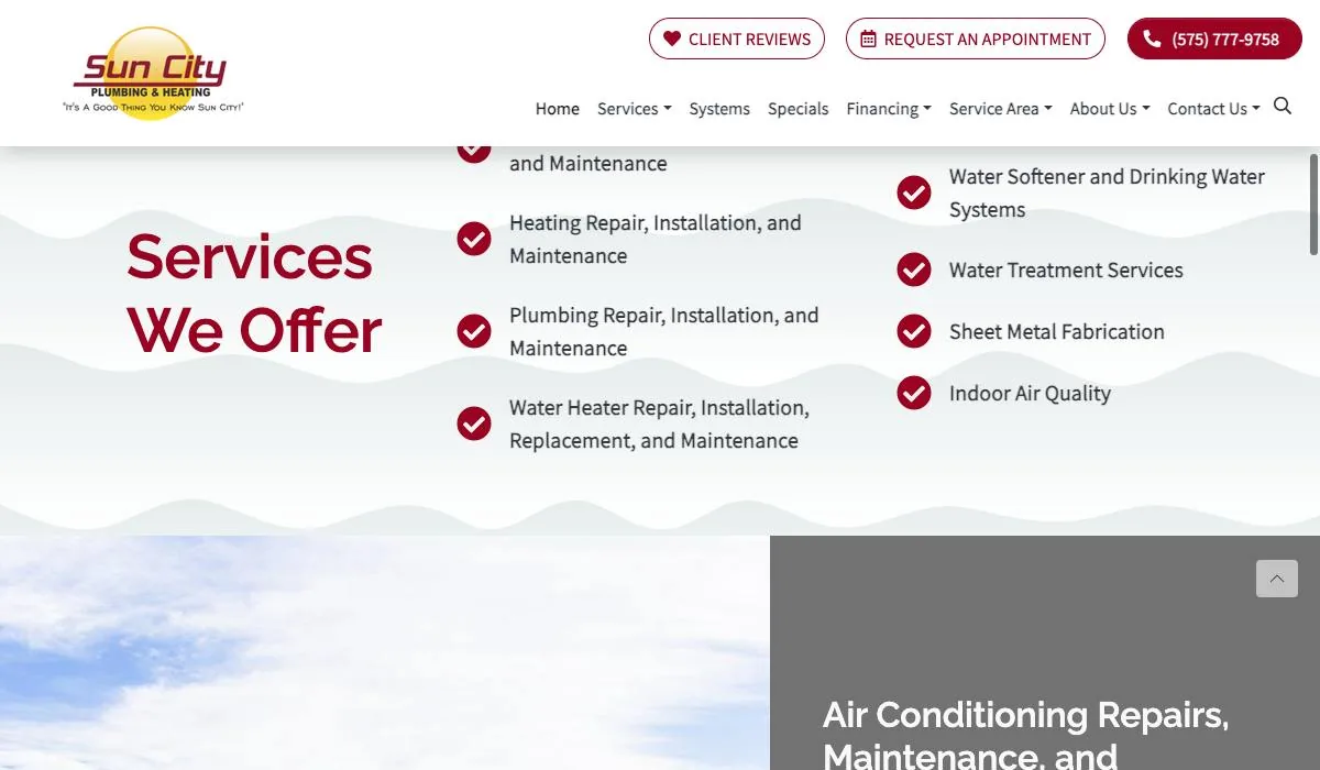Sun City Plumbing & Heating cover