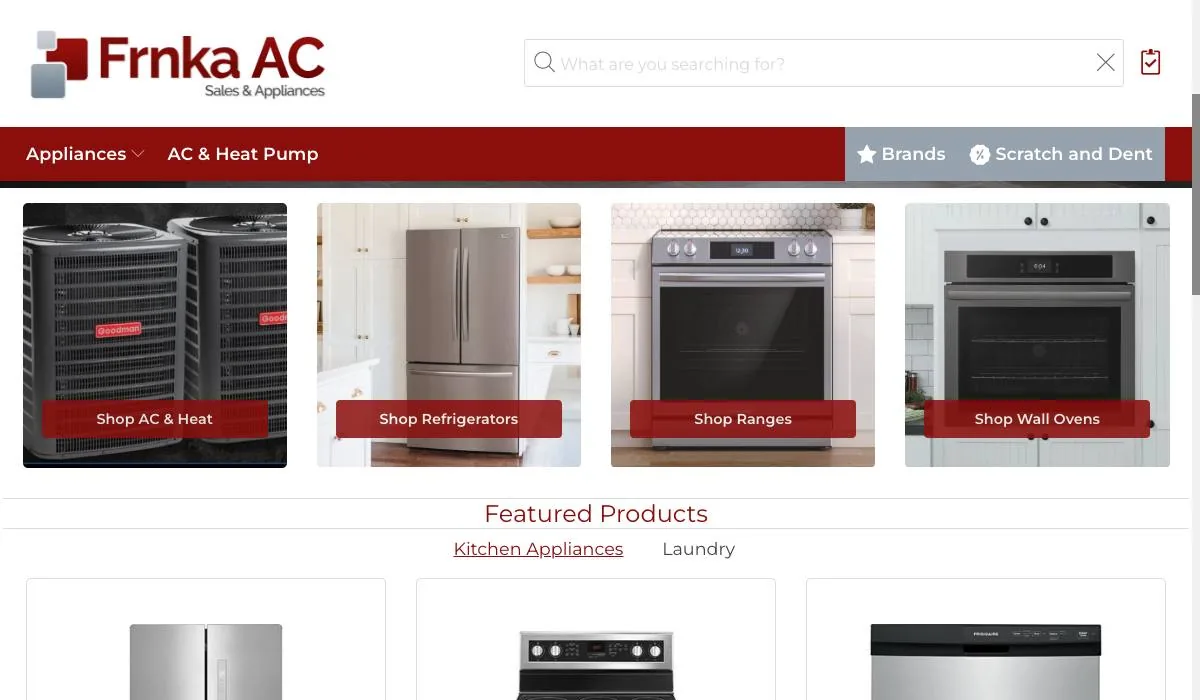 FRNKA A/C Sales & Appliances cover
