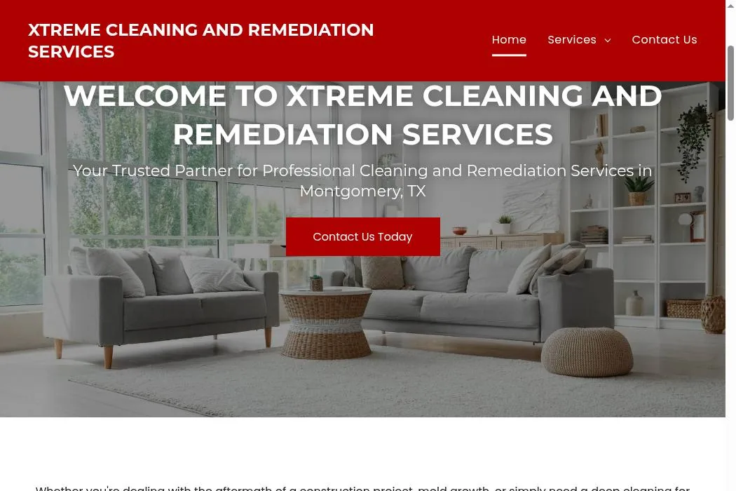 Xtreme Cleaning and Remediation Services cover