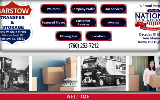 Barstow Transfer & Storage logo
