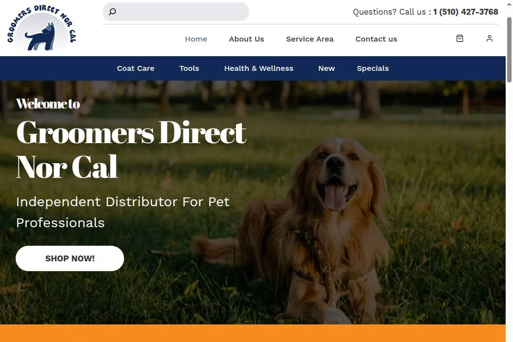 Groomers Direct Nor Cal cover