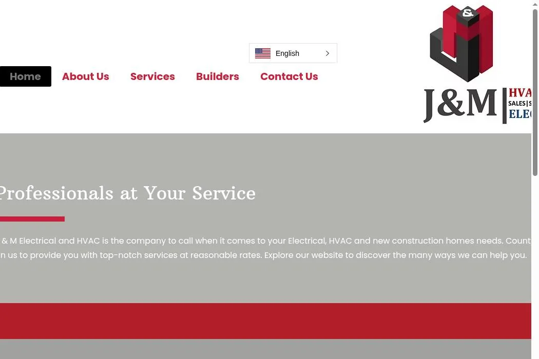 J & M Electrical and HVAC cover