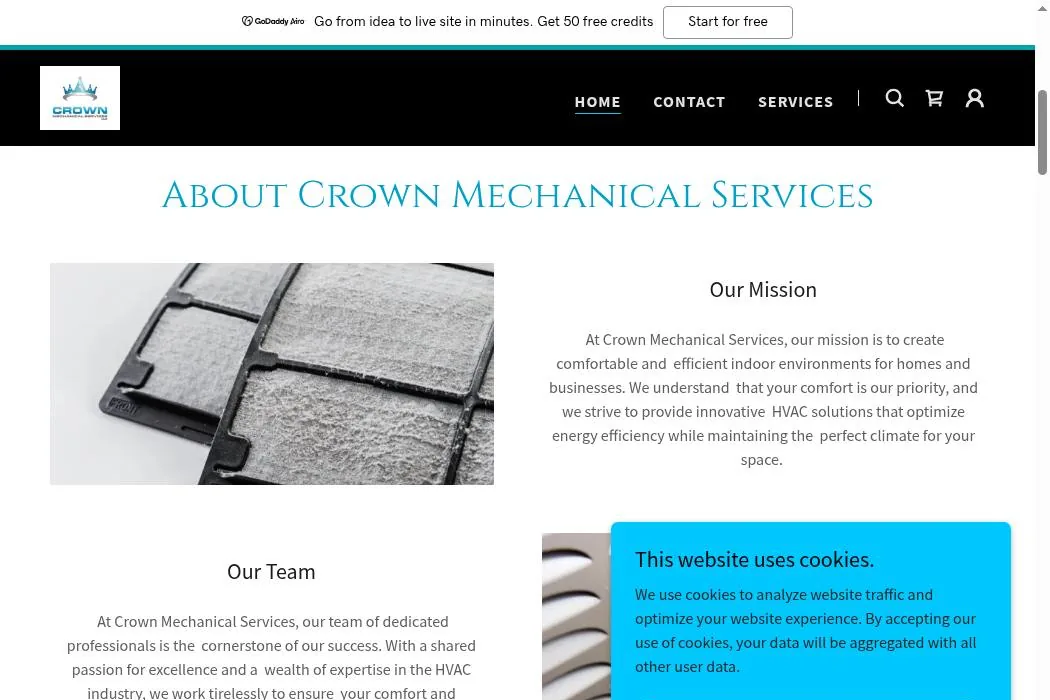Crown Mechanical Services cover