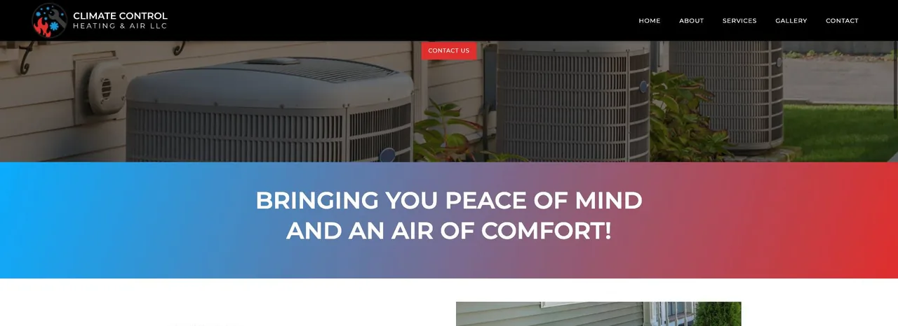 Climate Control Heating & Air cover
