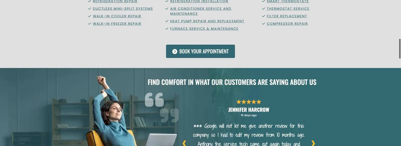 Williamson's AC Contracting cover