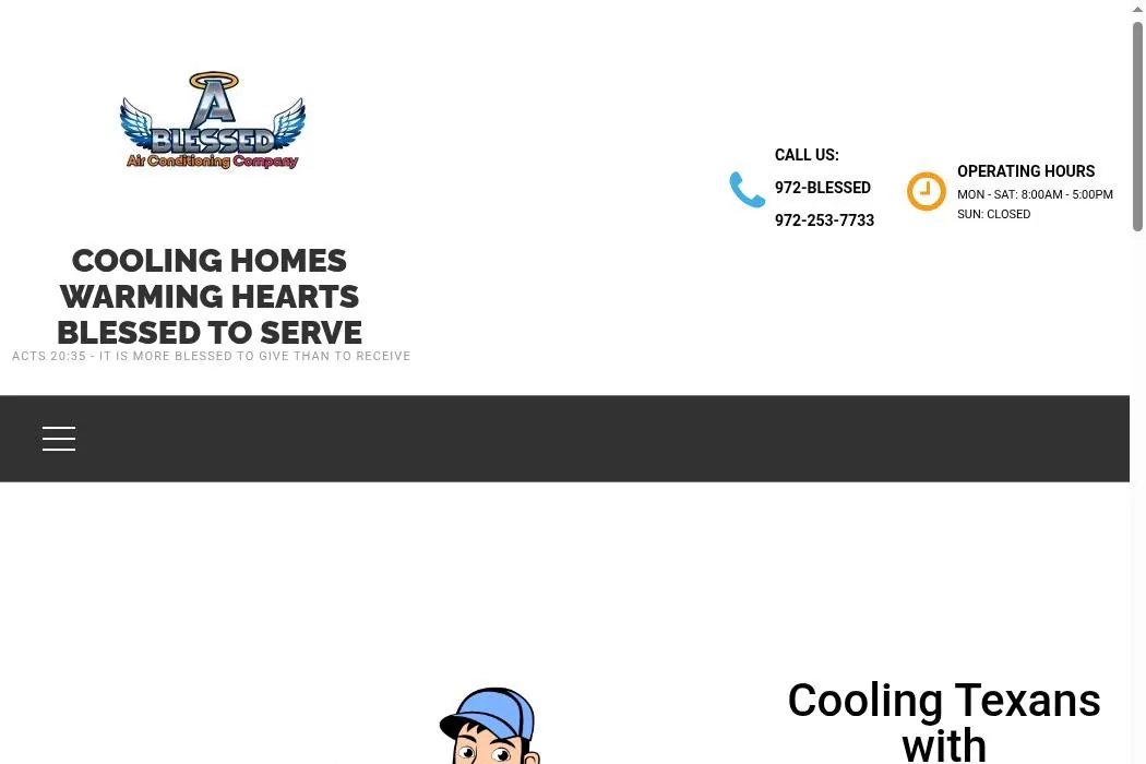A Blessed Air Conditioning Company LLC cover