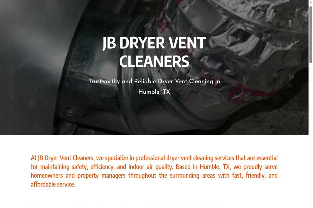 JB Dryer Vent Cleaners cover