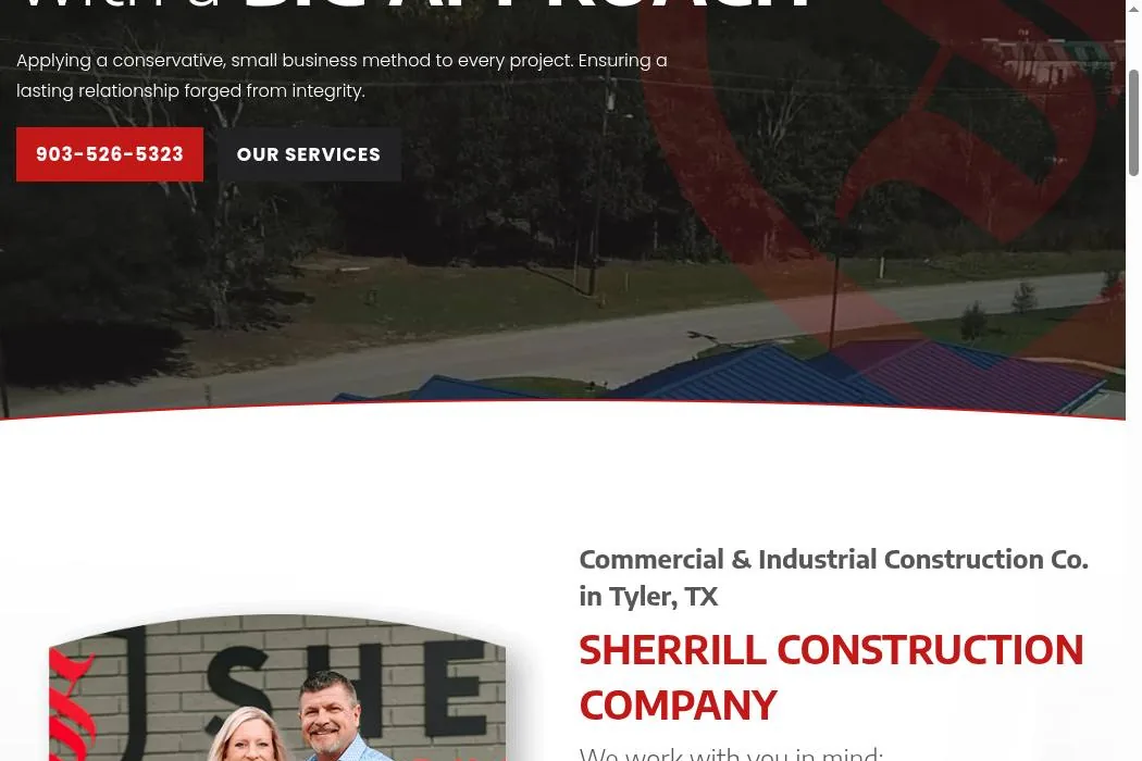 Sherrill Construction Company cover