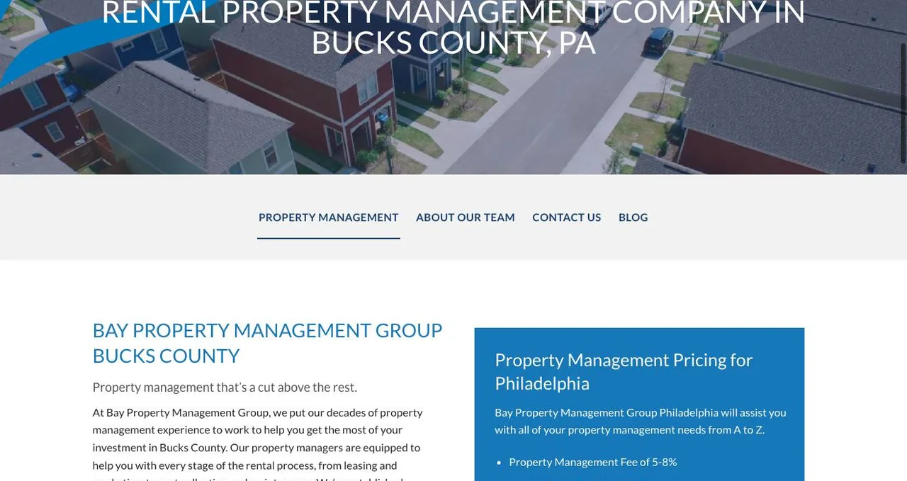 Bay Property Management Group cover
