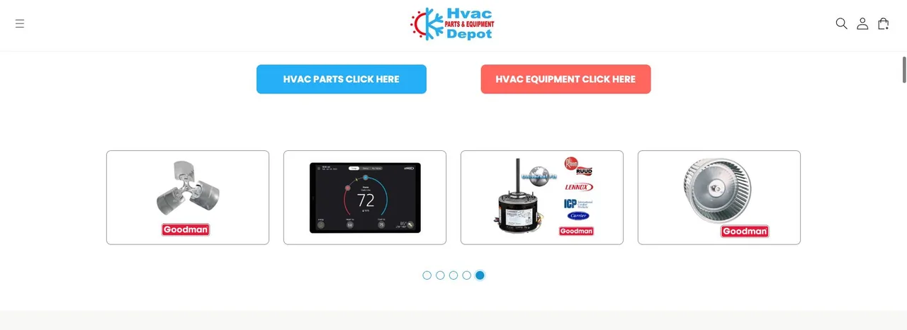 HVAC Parts and Equipment Depot cover