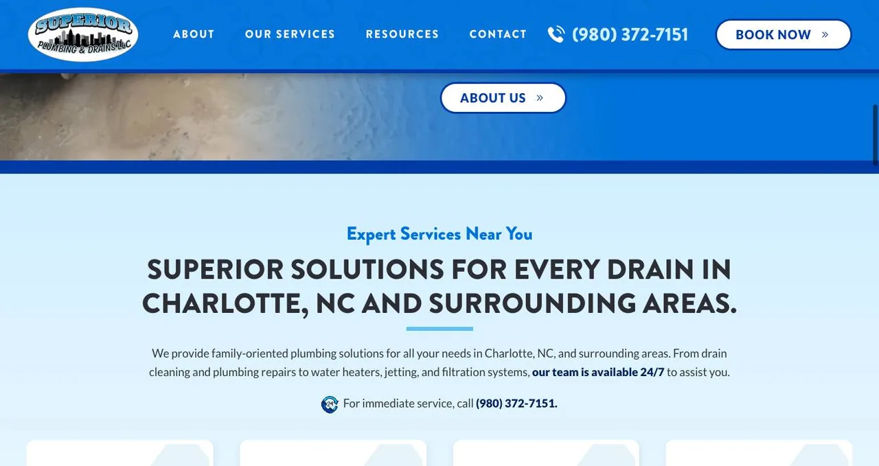 Superior Plumbing & Drains, LLC cover