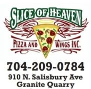 Slice of Heaven Pizza and Wings logo