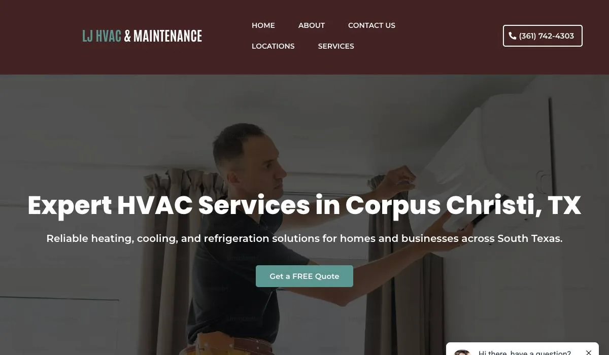 LJ HVAC & Maintenance LLC cover