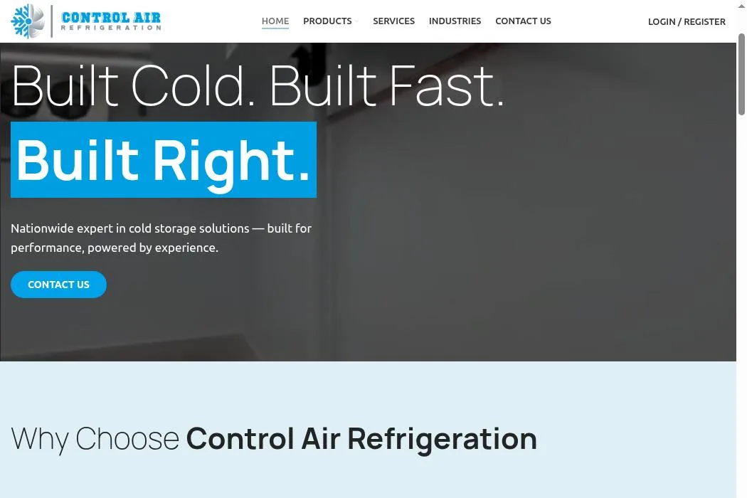 Control Air Refrigeration LLC cover