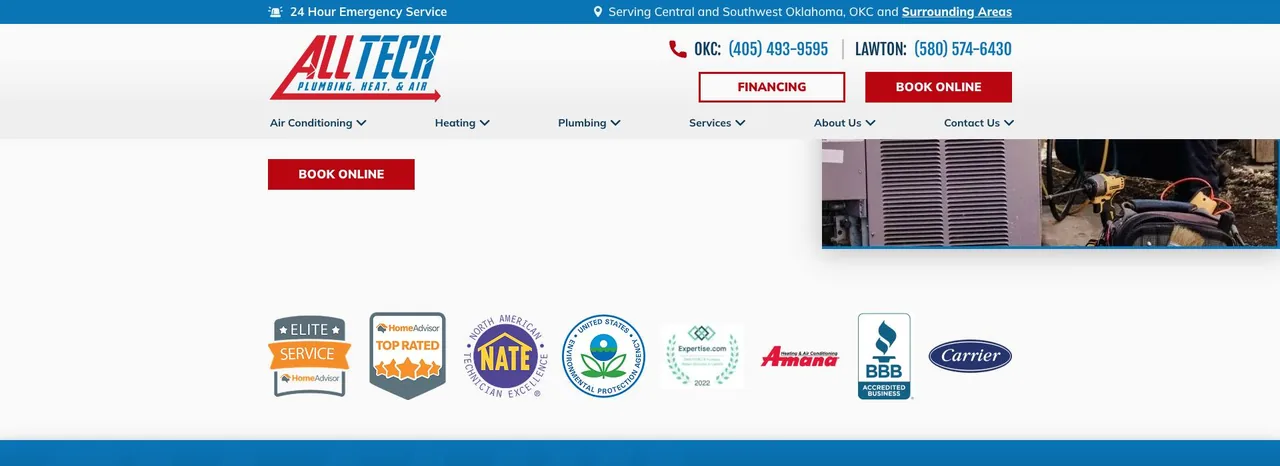 All Tech Plumbing, Heat, & Air cover