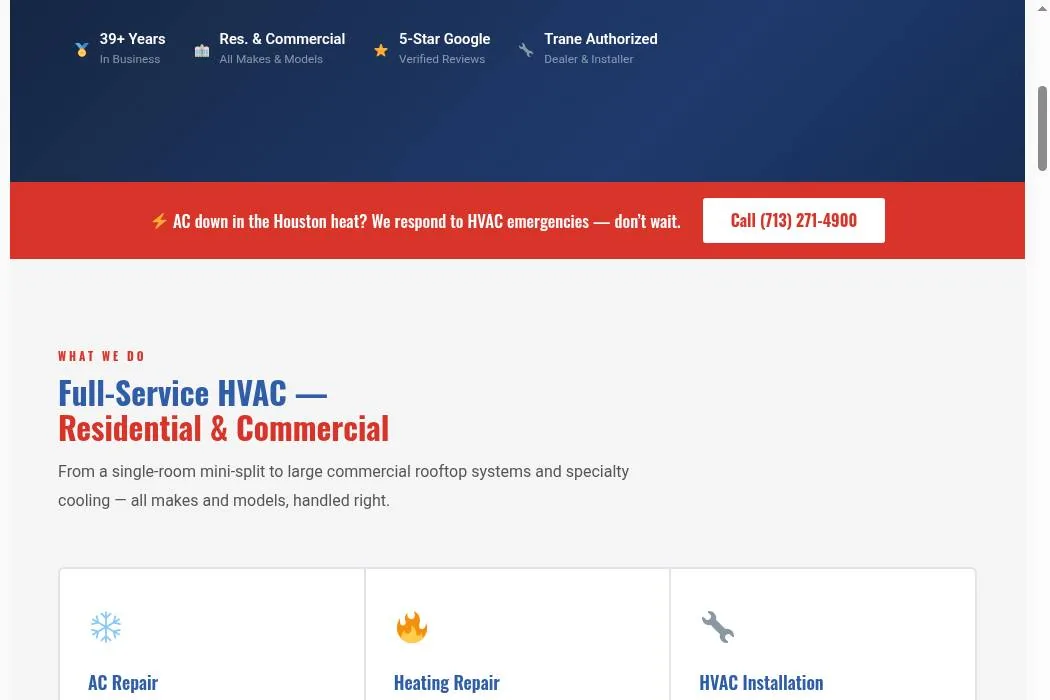 Southwest Central Air Conditioning & Heating cover