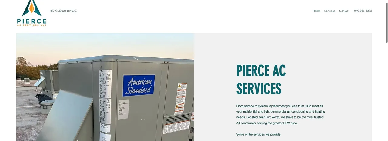 PIERCE AC SERVICES cover