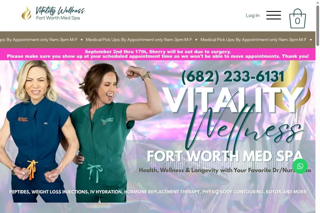 Vitality Wellness Fort Worth Med Spa cover