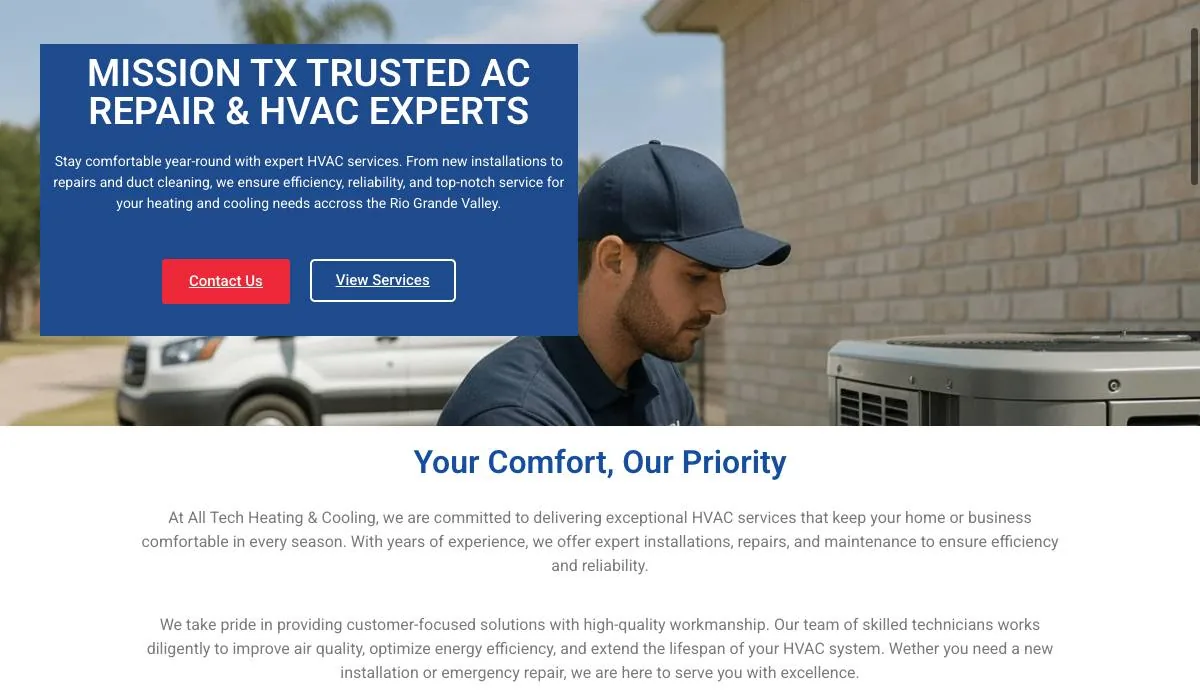 All Tech Heating & Cooling cover