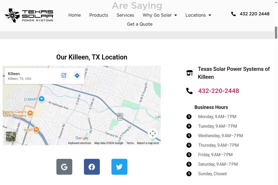 Texas Solar Power Systems cover