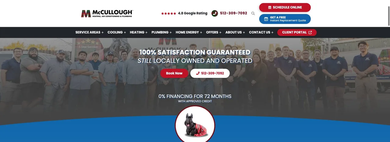 McCullough Heating, Air Conditioning & Plumbing cover