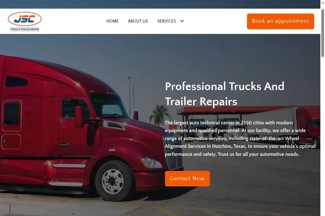 JSC Truck and Trailer Repair cover