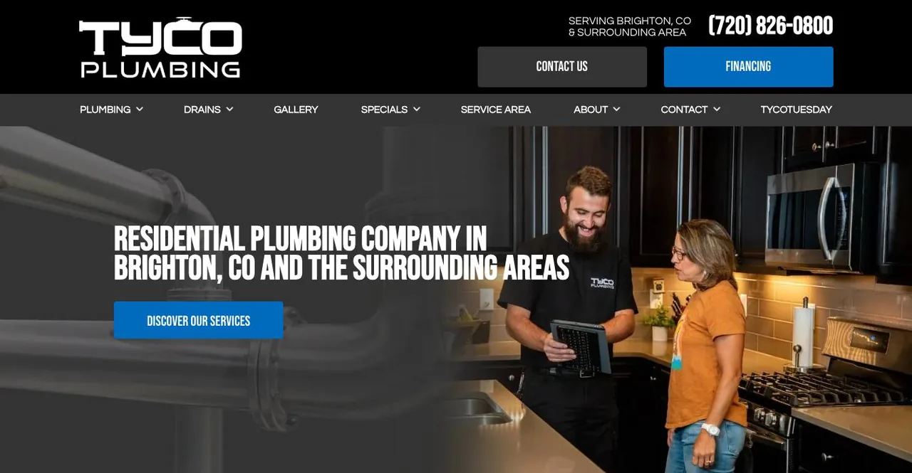 TYCO Plumbing cover
